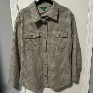 Grey/Tan Dip Women’s Coat